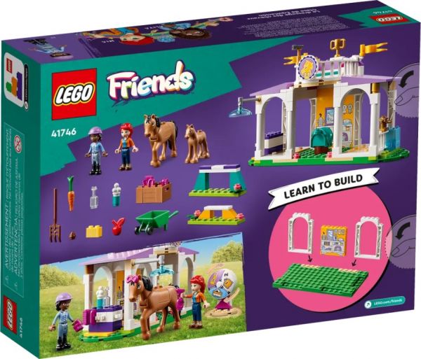 Блоковий конструктор LEGO Friends Тренування коня (41746)