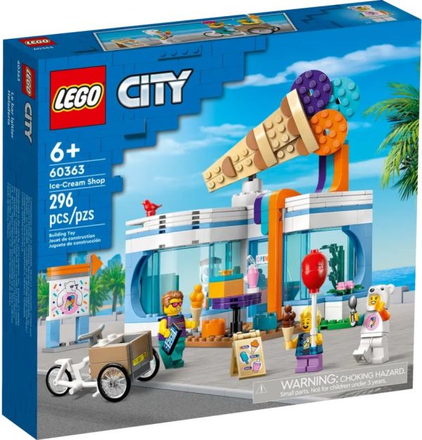 Блоковий конструктор LEGO City Крамниця морозива (60363)