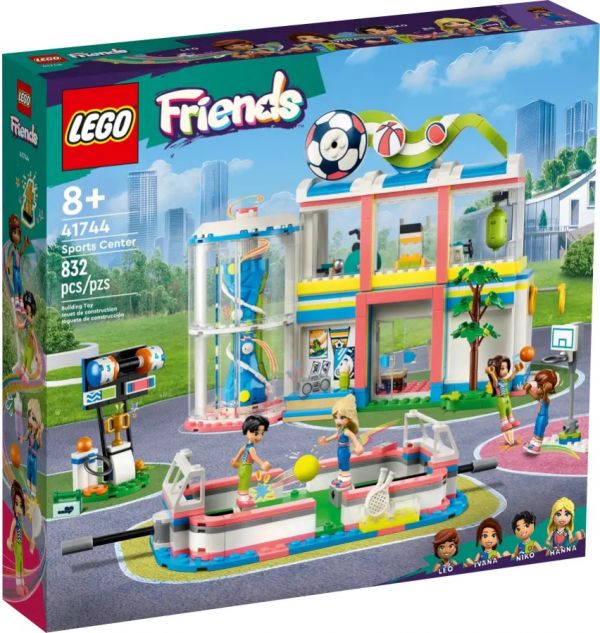 Блоковий конструктор LEGO Friends Спорткомплекс (41744)