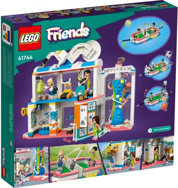 Блоковий конструктор LEGO Friends Спорткомплекс (41744)