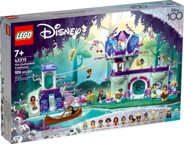 Блоковий конструктор LEGO Disney Зачарований будиночок на дереві (43215)