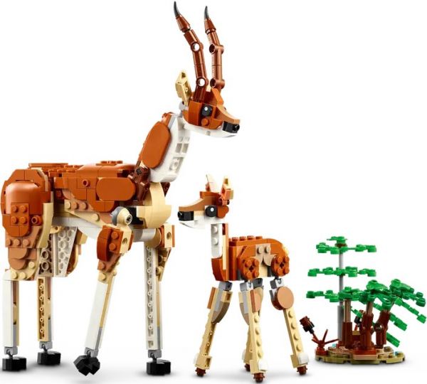 Блоковий конструктор LEGO Creator Дикі тварини сафарі (31150)