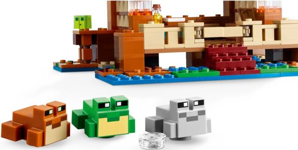 Блоковий конструктор LEGO Minecraft Будинок у формі жаби (21256)