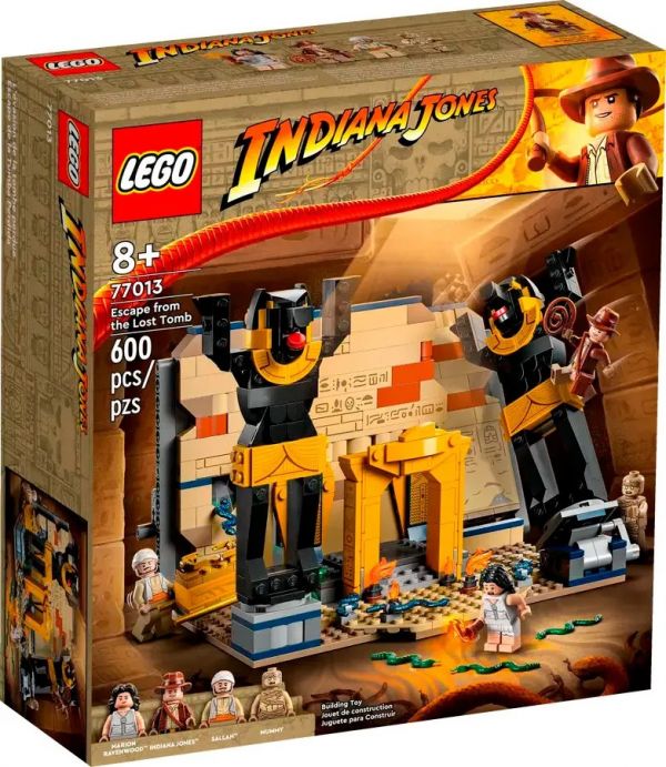 Блоковий конструктор LEGO Indiana Jones Втеча із загубленої гробниці (77013)