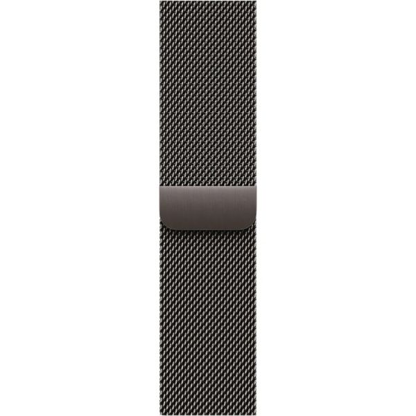 Apple Watch Series 10 GPS + Cellular 42mm Slate Titanium Case w. Slate Milanese Loop (MX053)