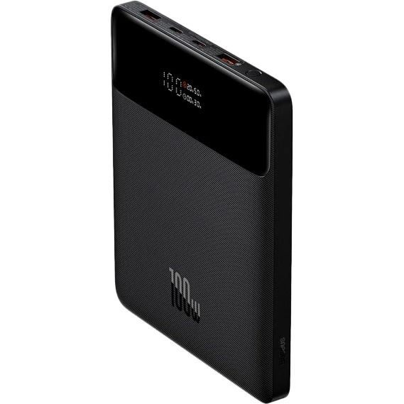 Зовнішній акумулятор Baseus Blade Digital Display 100W 20000mAh Black (PPDGL-01)