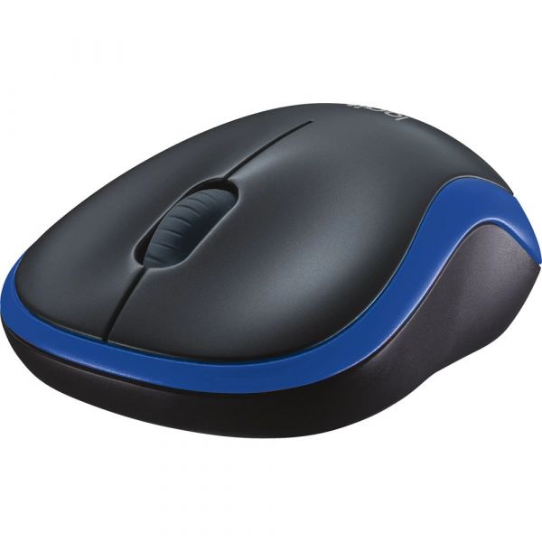 Мышь беспроводная Logitech M185 (910-002239) Blue USB