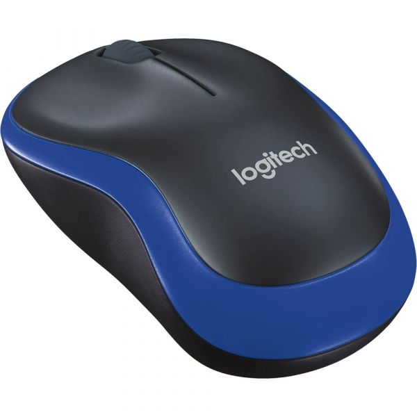 Мышь беспроводная Logitech M185 (910-002239) Blue USB