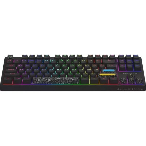 Клавіатура Hator Rockfall 2 Mecha TKL Authentic Edition Black (HTK-530)