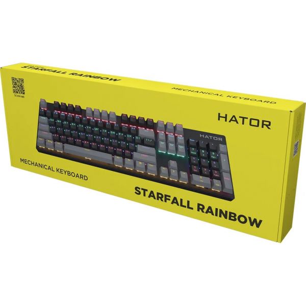 Клавіатура Hator Starfall Rainbow Origin Blue (HTK-609-BBG)