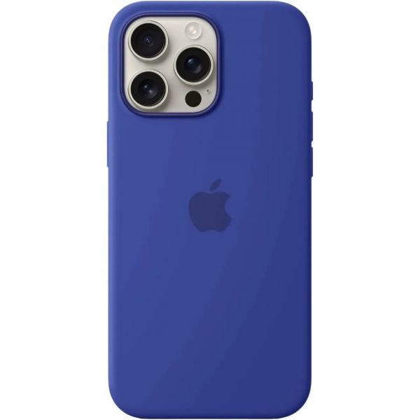 Чехол iPhone 16 Pro Max Silicone Case with MagSafe/ultramarine/