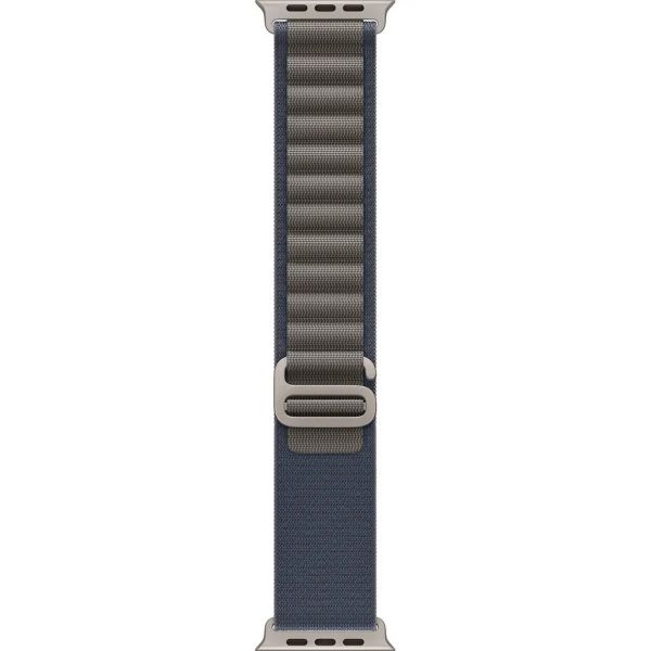 Apple Watch Ultra 2 GPS + Cellular 49mm Titanium Case with Blue Alpine Loop - Large (MREQ3/MRFD3)