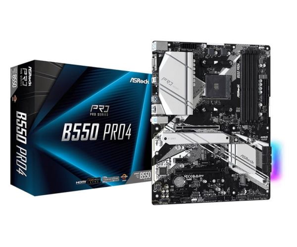 Материнська плата ASRock B550 Pro4