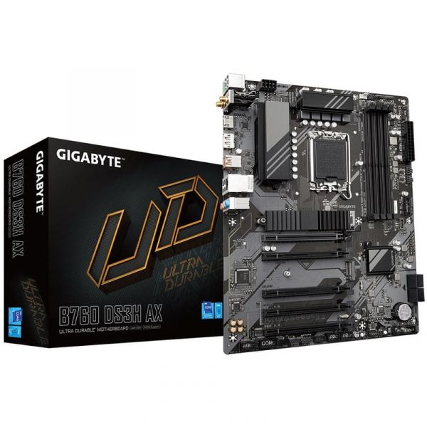 Материнська плата Gigabyte B760 DS3H AX