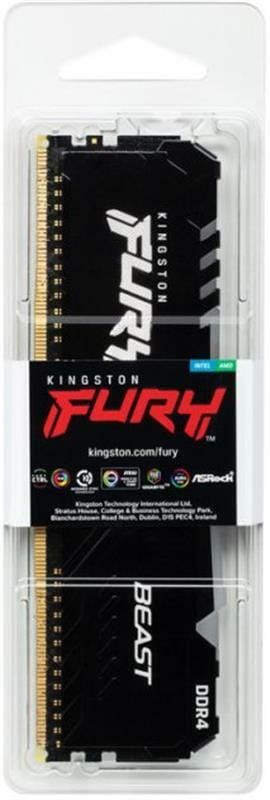 Модуль пам`яті DDR5 16GB/6000 Kingston Fury Beast Black (KF560C40BB-16)