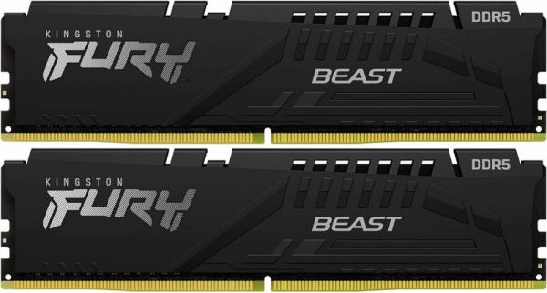 Модуль пам`яті DDR5 2x16GB/5200 Kingston Fury Beast Black (KF552C40BBK2-32)