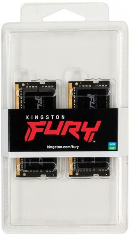 Модуль памяти SO-DIMM 2x8GB/2666 DDR4 Kingston Fury Impact (KF426S15IBK2/16)