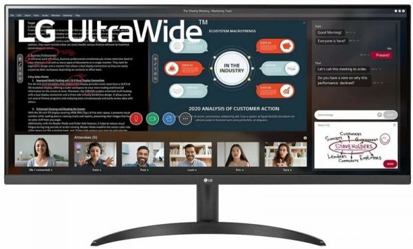 Монiтор LG 34" UltraWide 34WP500-B