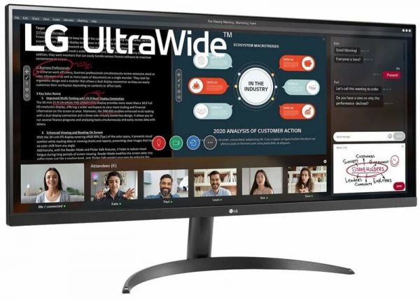 Монiтор LG 34" UltraWide 34WP500-B