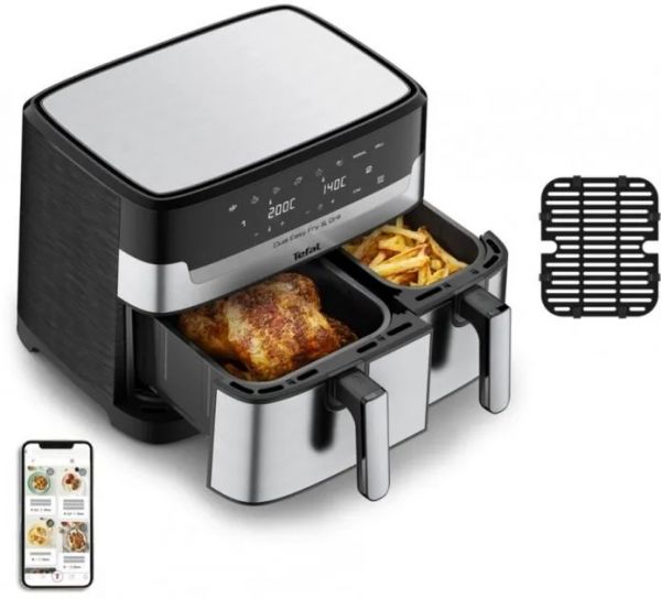 Мультипіч Tefal Dual Easy Fry & Grill Air Fryer EY905D10