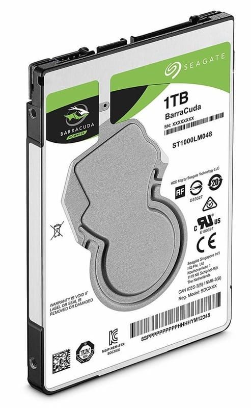 Накопичувач HDD SATA 1.0TB Seagate BarraCuda 5400rpm 128MB (ST1000LM048)