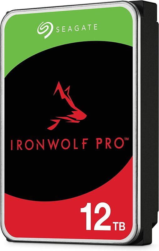 Накопичувач HDD SATA 12.0TB Seagate IronWolf Pro 7200rpm 256MB (ST12000NT001)