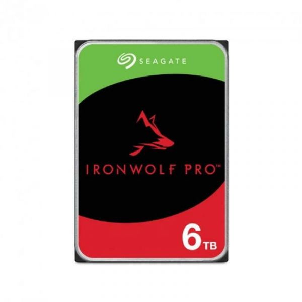 Накопичувач HDD SATA 6.0TB Seagate IronWolf Pro 7200rpm 256MB (ST6000NT001)