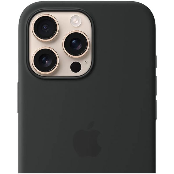 Чехол iPhone 16 Pro Max Silicone Case with MagSafe /black/