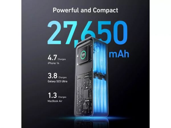 Зовнішній акумулятор Anker Prime 27,650mAh Power Bank (250W)