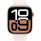 Apple Watch Series 10 GPS + Cellular 42mm Rose Gold Alu.Case w. Light Blush Sport Band - M/L (MWXA3)