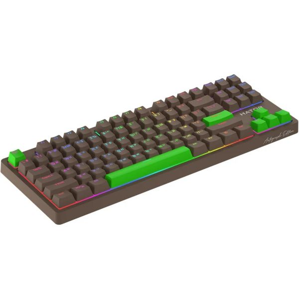 Клавіатура Hator Rockfall 2 Mecha TKL Autograph Edition Choco (HTK-527)