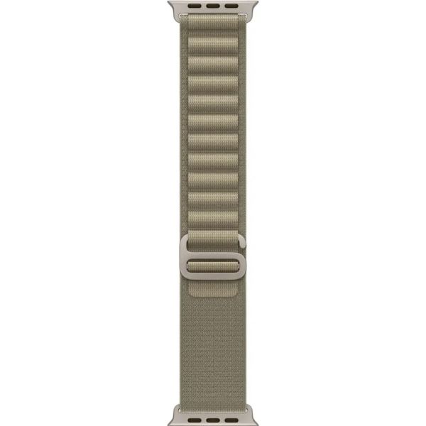 Apple Watch Ultra 2 GPS + Cellular 49mm Titanium Case with Olive Alpine Loop - Medium (MREY3/MRFJ3)