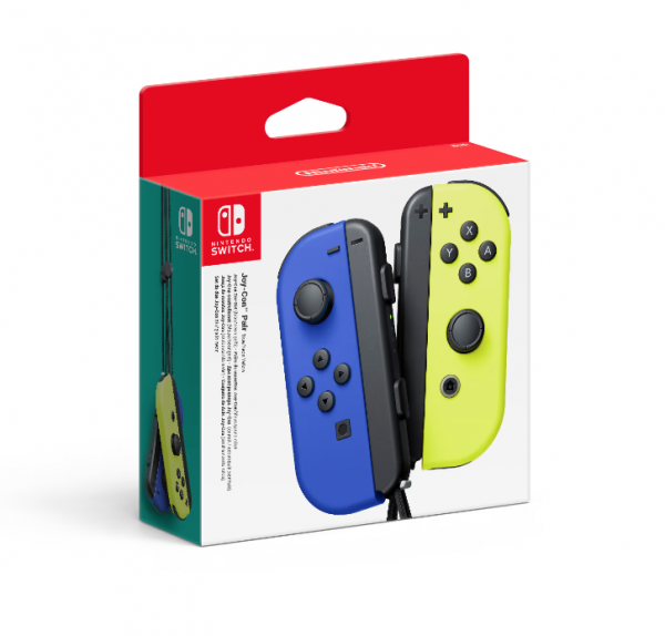 Геймпад Nintendo Switch Joy-Con Controller Pair Blue/Neon Yellowe (45496431303)