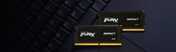 Модуль памяти DDR5 32GB/5600 Kingston Fury Impact PnP (KF556S40IB-32)