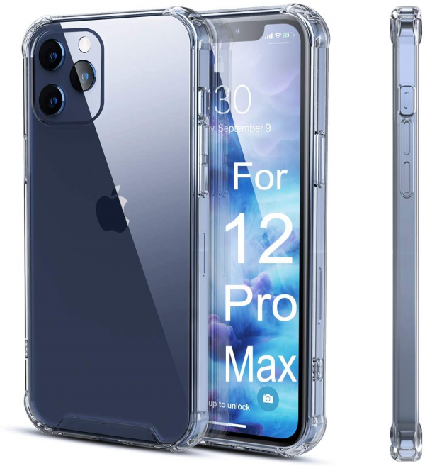 Чехол Shookproof Transparent iPhone 12 Pro Max