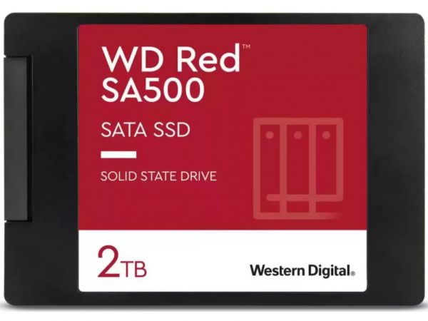 SSD накопичувач WD Red SA500 2 TB (WDS200T2R0A)