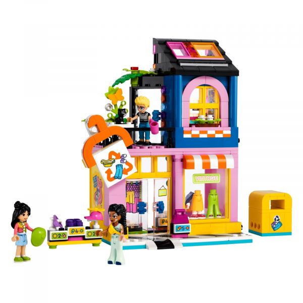 Блоковий конструктор LEGO Friends Крамниця вінтажного одягу (42614)