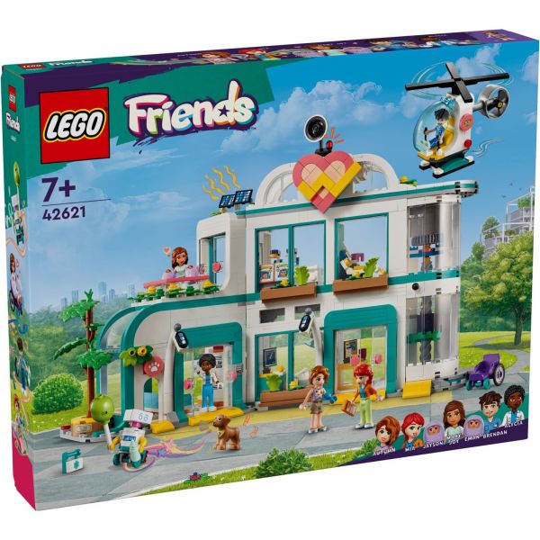 Блоковий конструктор LEGO Friends Лікарня в Хартлейк-Сіті (42621)