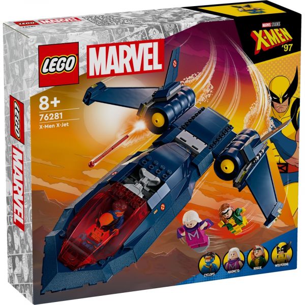 Блоковий конструктор LEGO Marvel X-Jet Людей Ікс (76281)