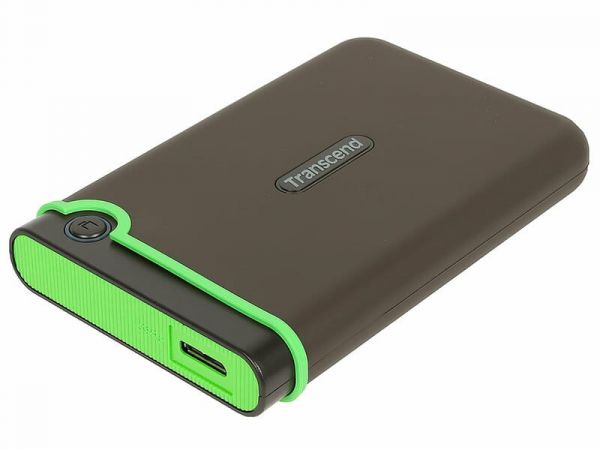 Зовнішній жорсткий диск 2.5" USB 1.0TB Transcend StoreJet 25M3 Iron Gray Slim (TS1TSJ25M3S)