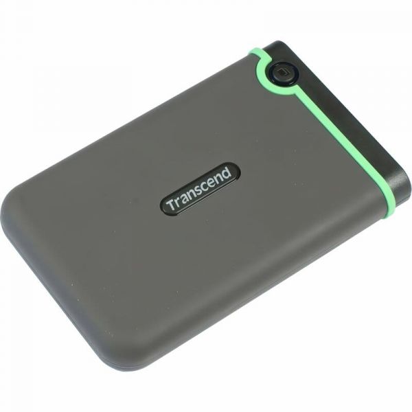 Зовнішній жорсткий диск 2.5" USB 1.0TB Transcend StoreJet 25M3 Iron Gray Slim (TS1TSJ25M3S)