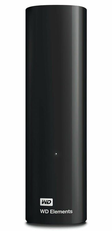 Зовнішній жорсткий диск 3.5" USB 14.0TB WD Elements Desktop Black (WDBWLG0140HBK-EESN)