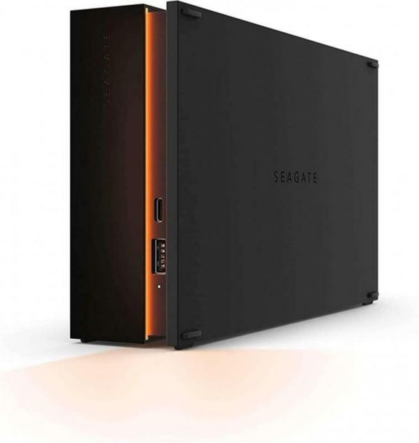 Зовнішній жорсткий диск 3.5" USB 8.0TB Seagate FireCuda Gaming Hub Black (STKK8000400)