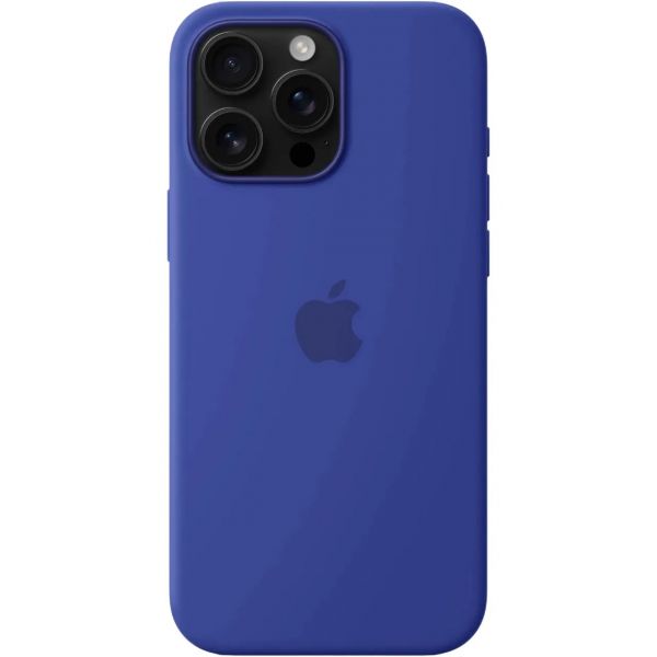 Чехол iPhone 16 Pro Max Silicone Case with MagSafe/ultramarine/