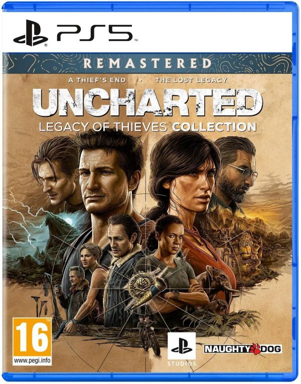 Гра Uncharted Legacy of Thieves Collection PS5