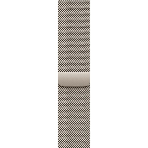 Apple Watch Series 10 GPS + Cellular 46mm Natural Titanium Case  Natural Milanese Loop - M/L (MWYC)