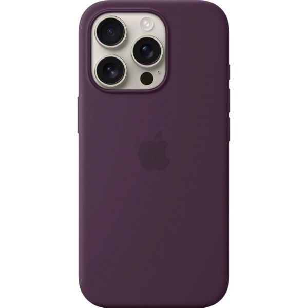 Чехол iPhone 16 Pro Silicone Case with MagSafe /plum/