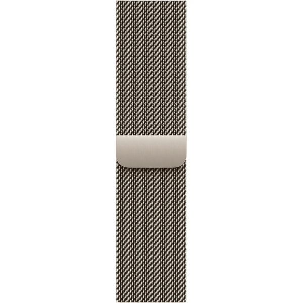 Apple Watch Series 10 GPS + Cellular 42mm Natural Titanium Case w. Natural Milanese Loop (MWXF3)