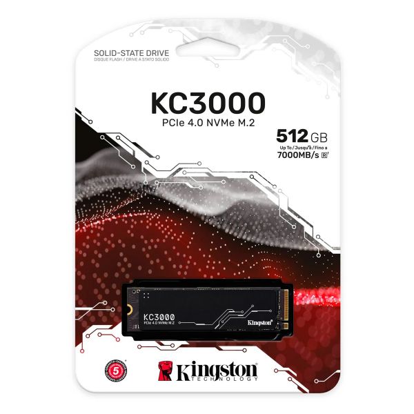 SSD накопитель Kingston KC3000 512 GB (SKC3000S/512G)