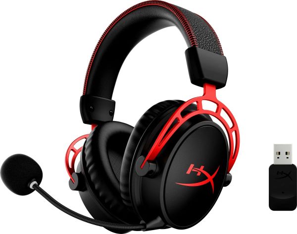 Комп'ютерна гарнітура HyperX Cloud Alpha Wireless Black (4P5D4AA)